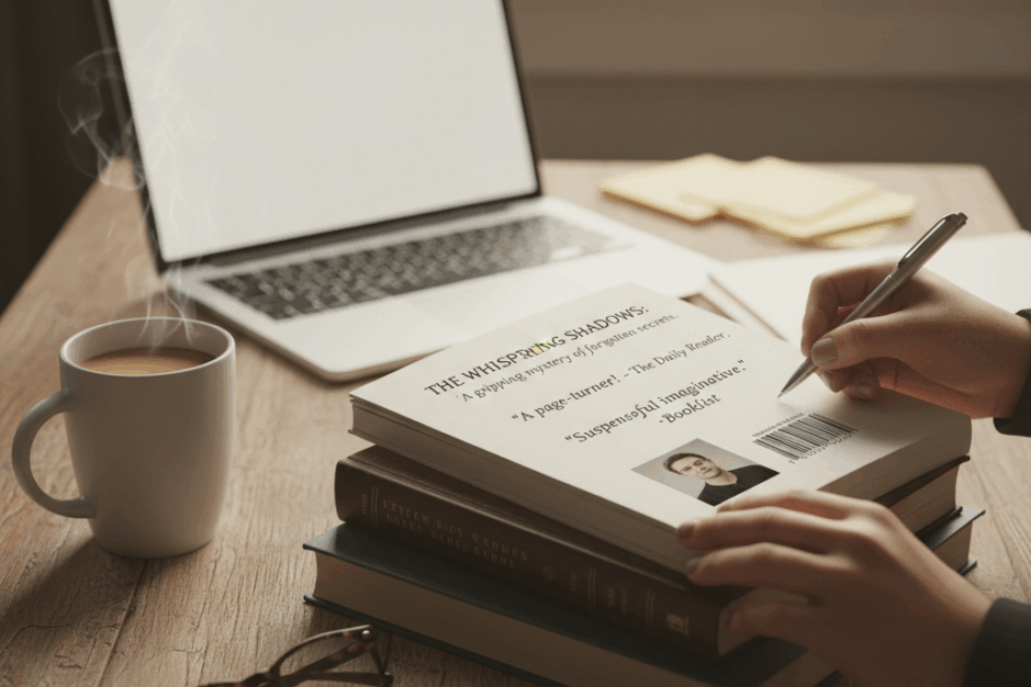 Klappentext richtig schreiben