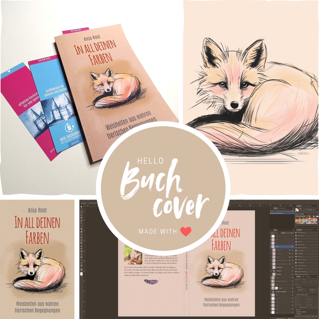 Buchcover für tierische Begegnungen