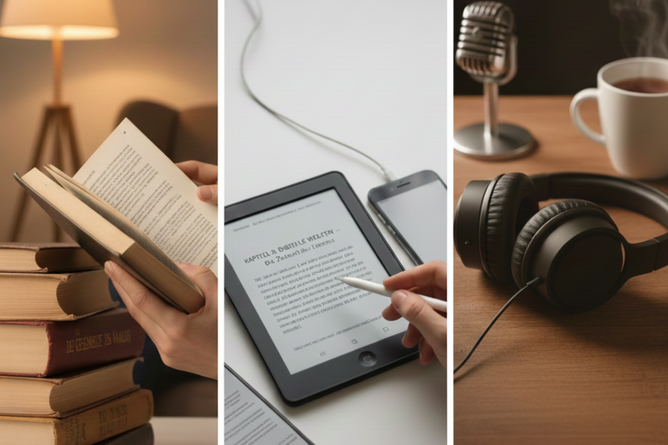 Print vs. E-Book vs. Hörbuch-bodobe-Buchcover.